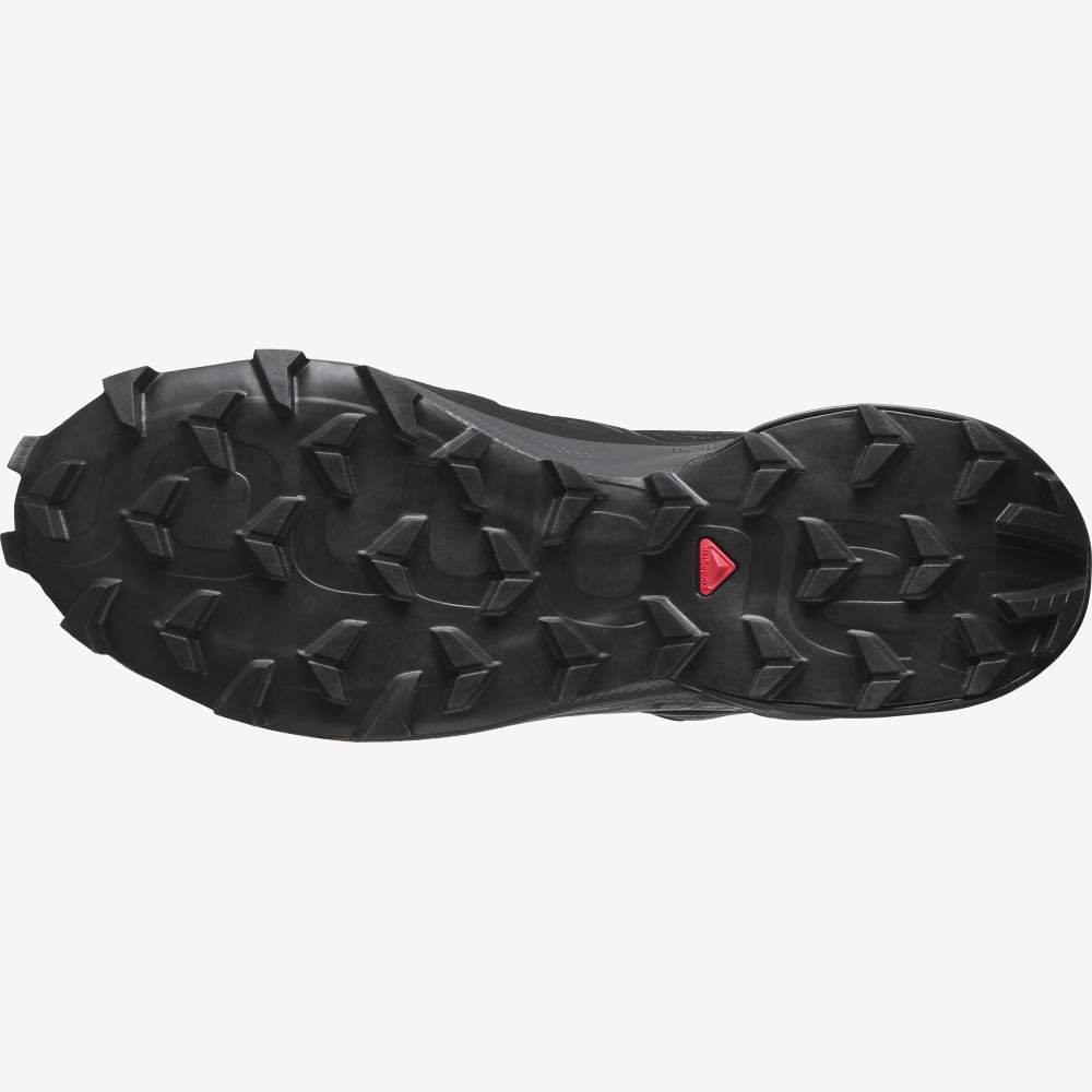 Black Salomon Speedcross 5 Gore-Tex Men's Trail Running Shoes | 958134PGM