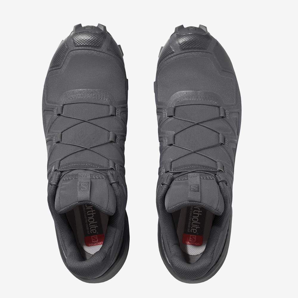 Black Salomon Speedcross 5 Men's Trail Running Shoes | 584017TJO