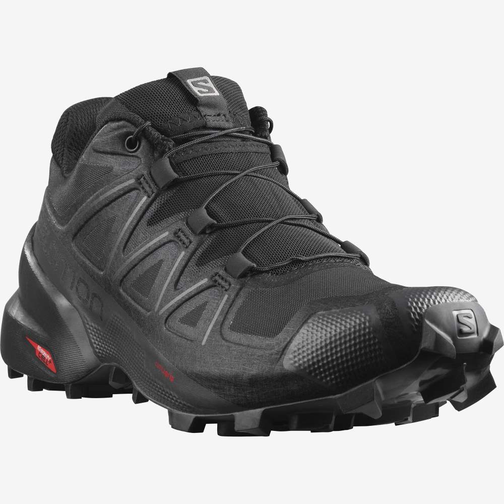 Black Salomon Speedcross 5 Women's Trail Running Shoes | 305148PCK