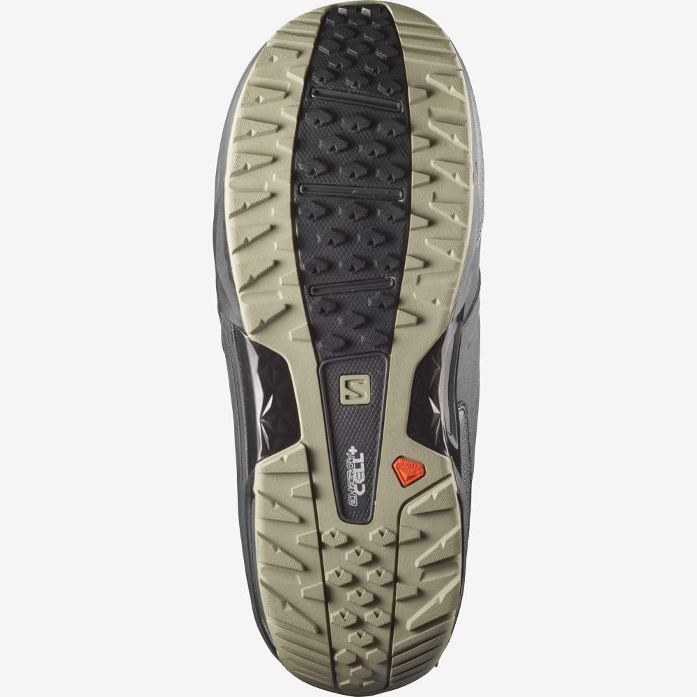 Black Salomon Synapse Focus Boa Men's Snow Boots | 389160OQW