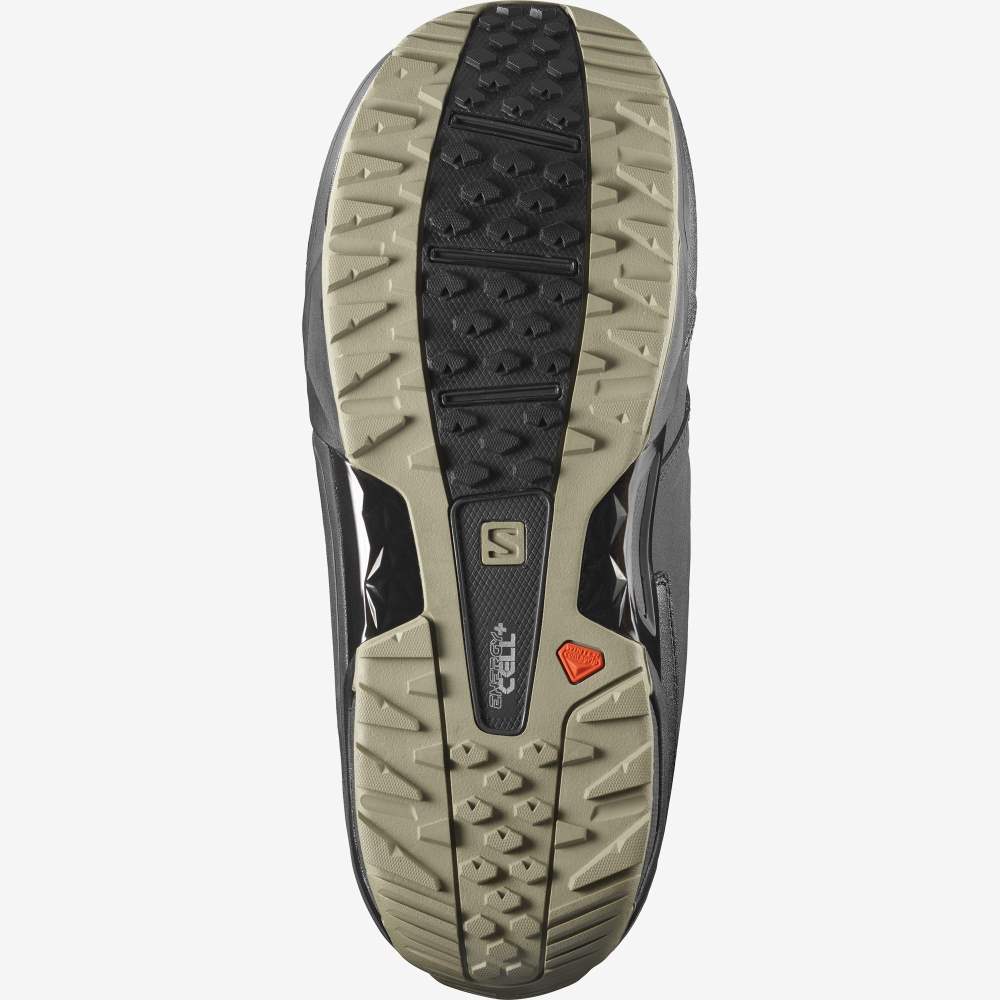 Black Salomon Synapse Wide Men's Snow Boots | 468159PFA
