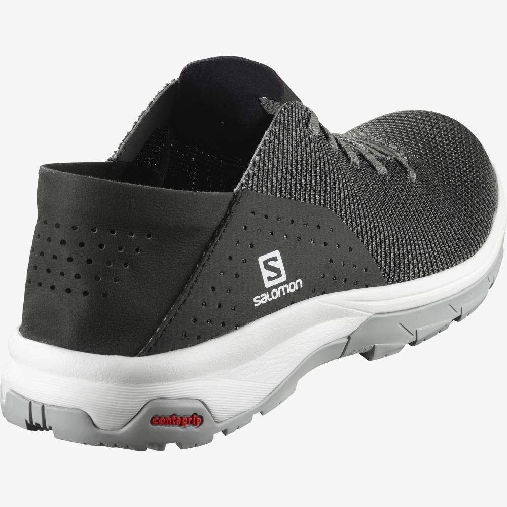 Black Salomon Tech Lite Men's Hiking Shoes | 301946MDI