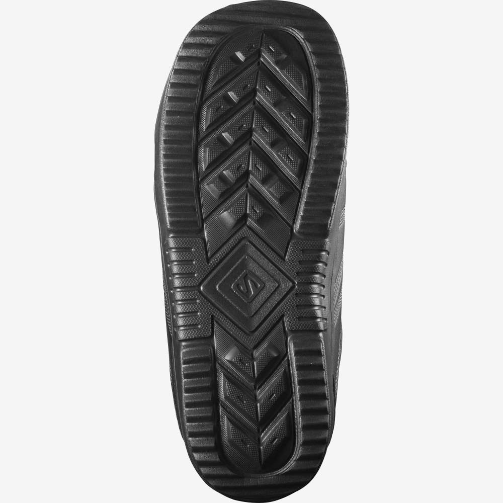 Black Salomon Titan Boa Men's Snow Boots | 824615PVH