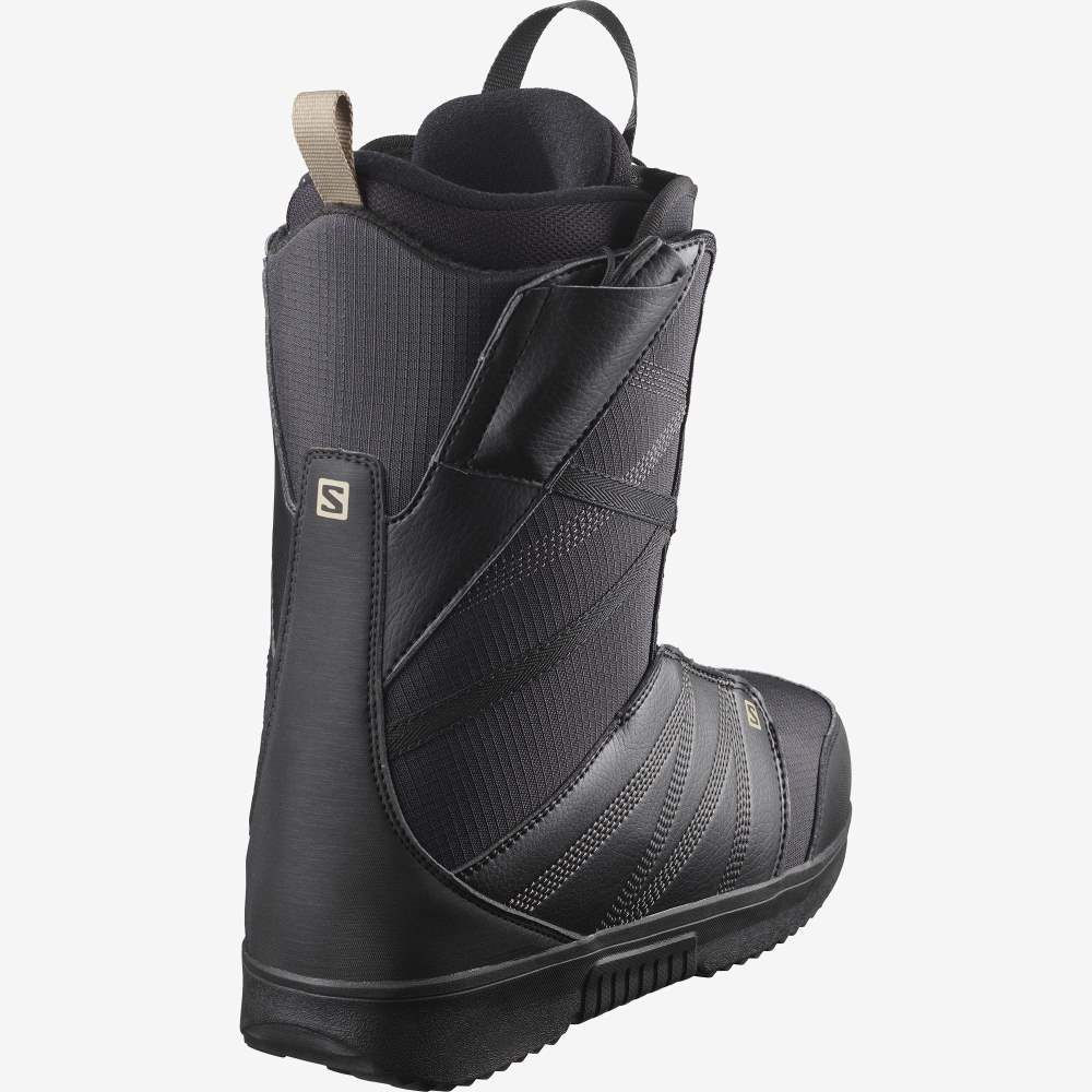 Black Salomon Titan Men's Snow Boots | 456231HKI