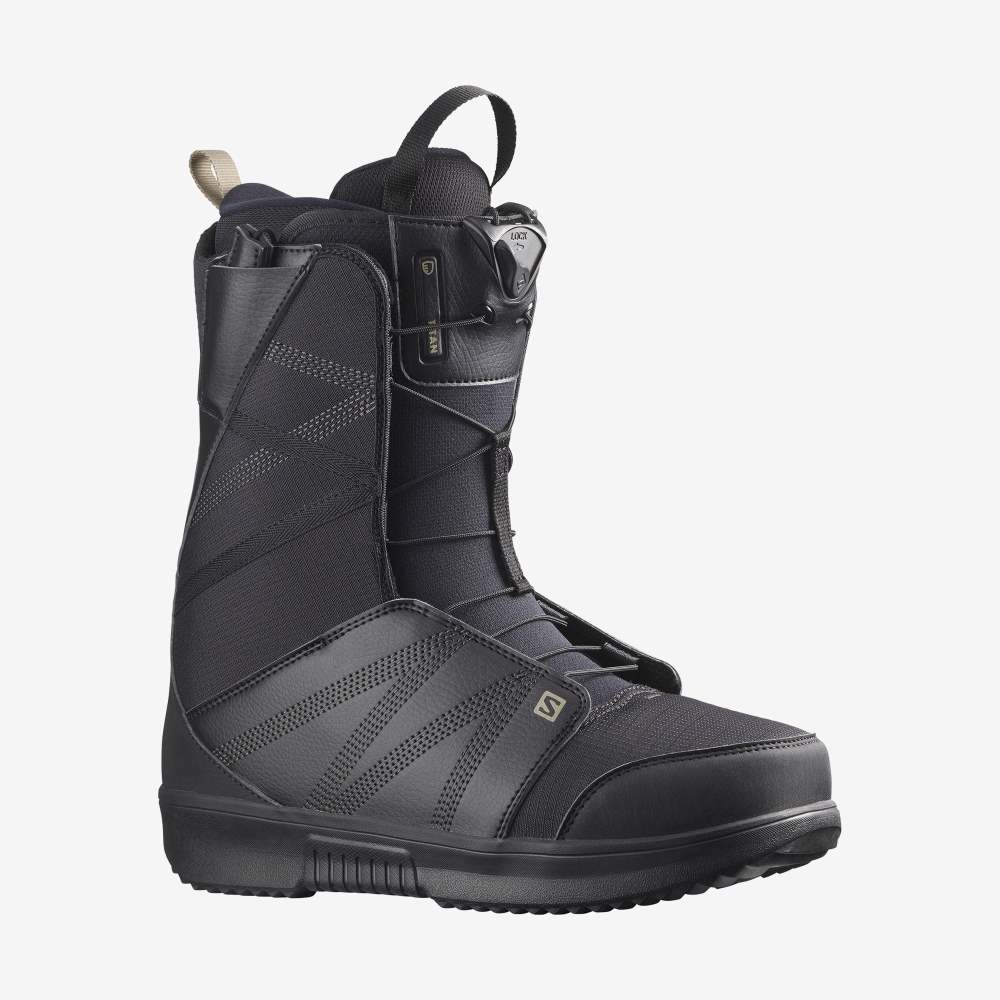 Black Salomon Titan Men\'s Snow Boots | 456231HKI