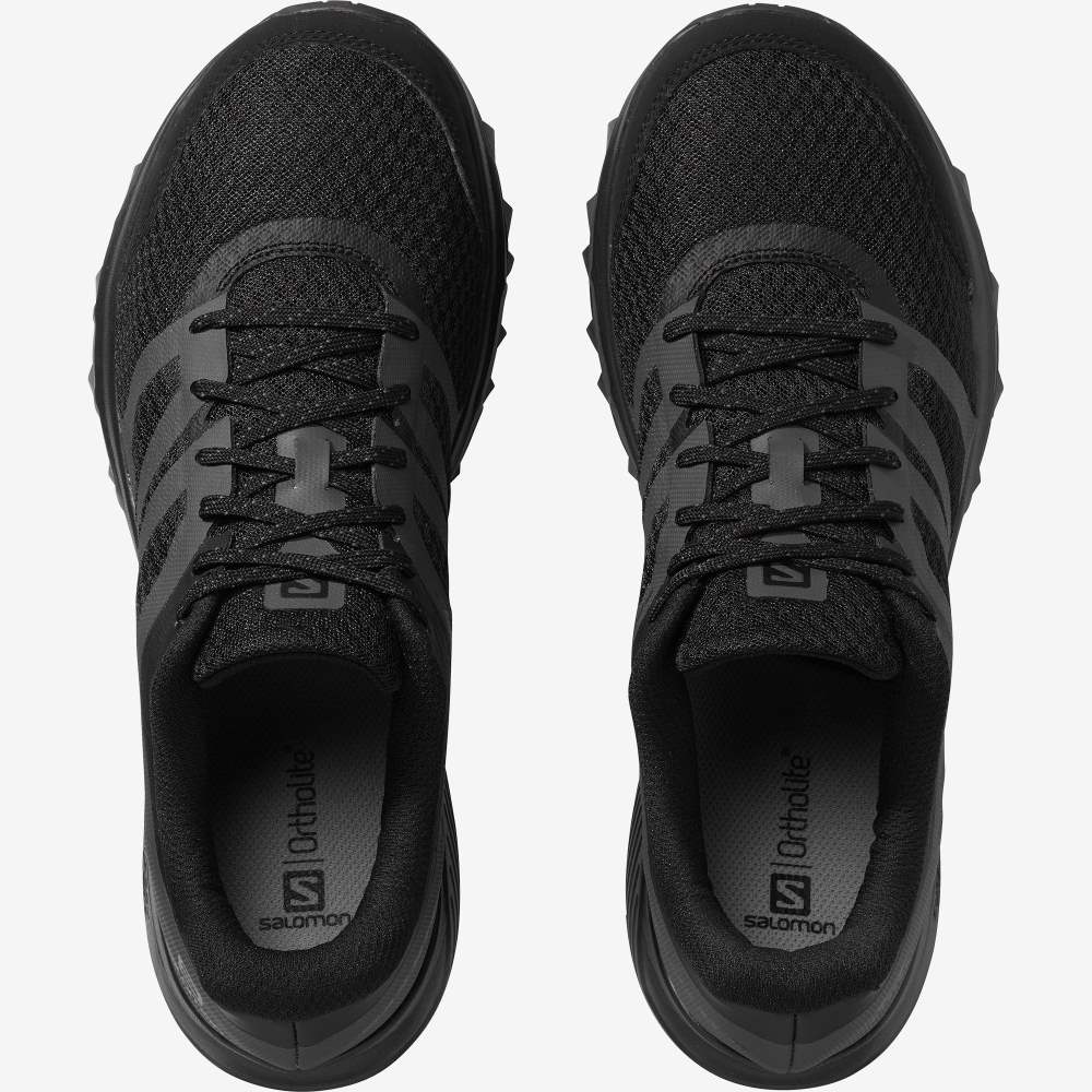 Black Salomon Trailster 2 Men's Trail Running Shoes | 438219MLJ