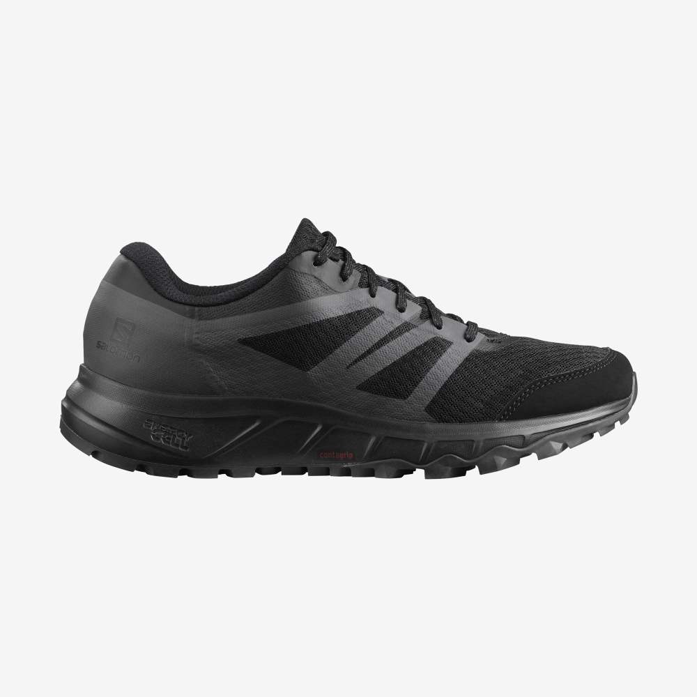 Black Salomon Trailster 2 Men\'s Trail Running Shoes | 438219MLJ