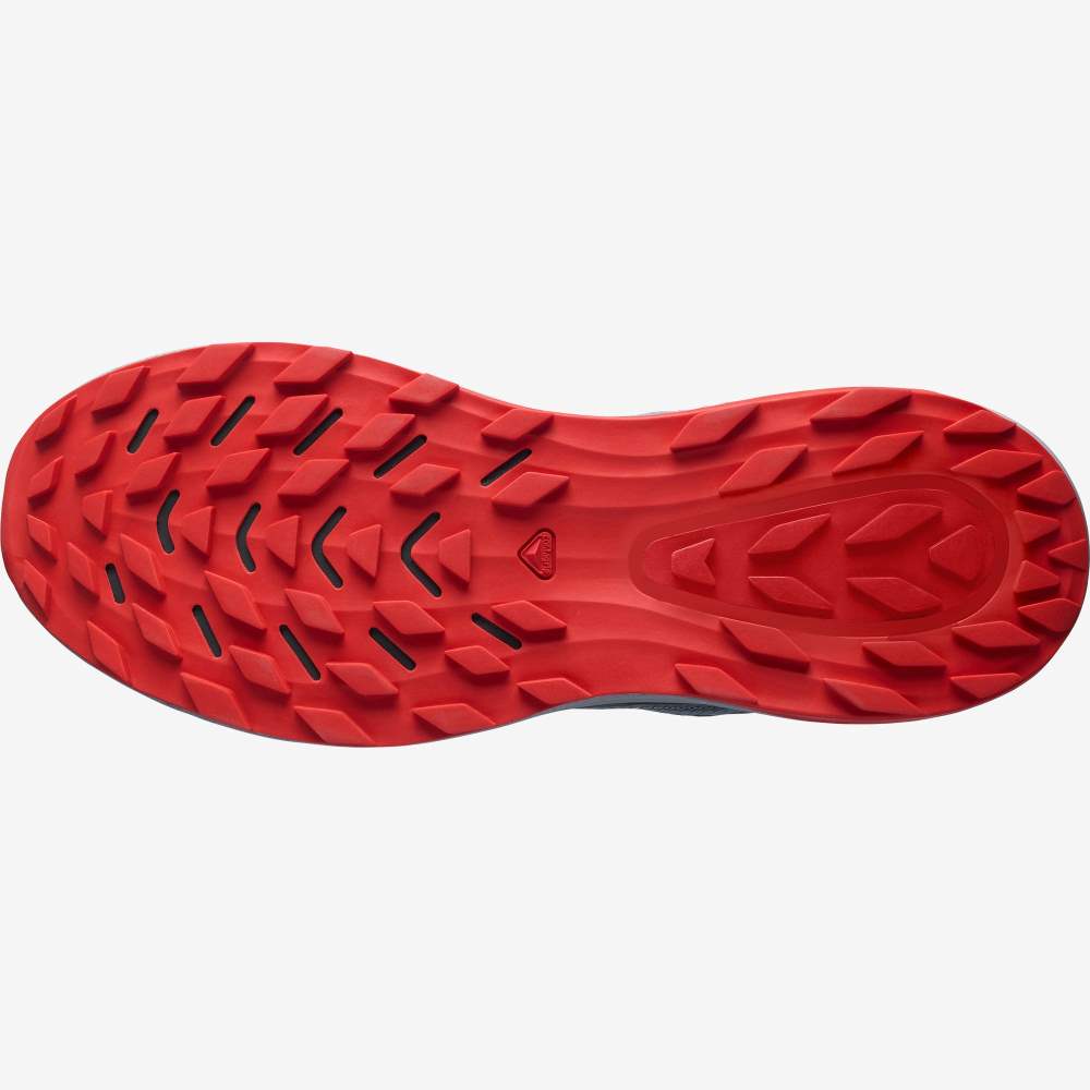 Black Salomon Ultra Glide Men's Trail Running Shoes | 405379SGP
