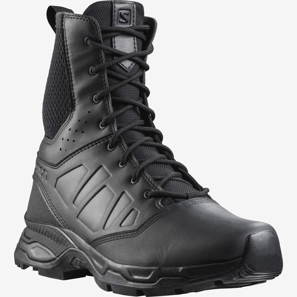 Black Salomon Urban Jungle Ultra Side Zip Women's Trail Running Shoes | 365491DKI