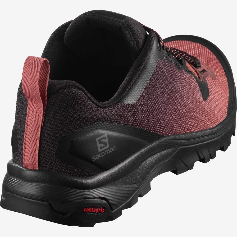 Black Salomon Vaya Women's Hiking Shoes | 605873QFA