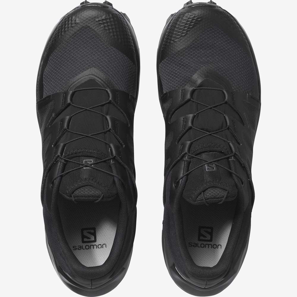 Black Salomon Wildcross Gtx Men's Trail Running Shoes | 486209XDE