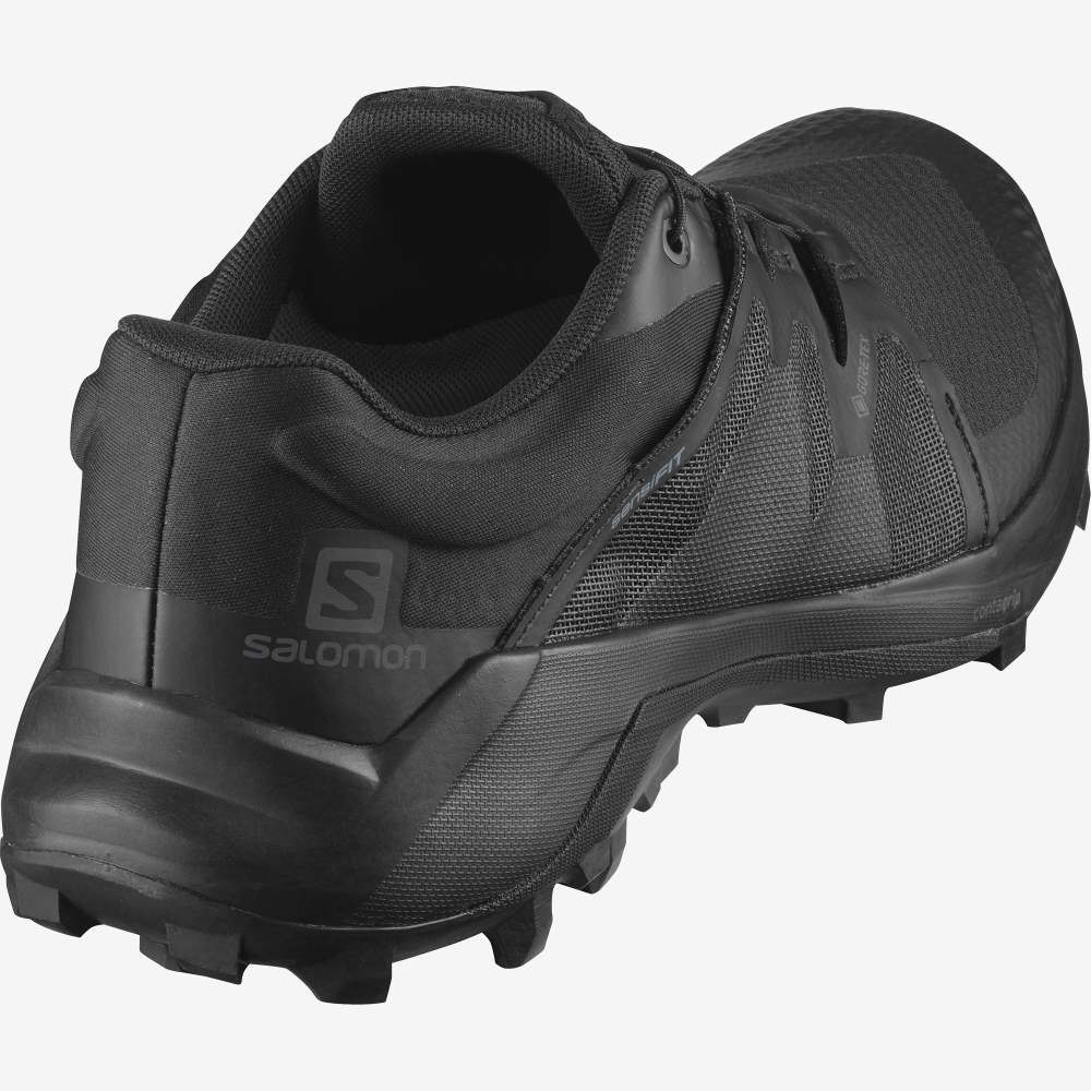 Black Salomon Wildcross Gtx Men's Trail Running Shoes | 486209XDE