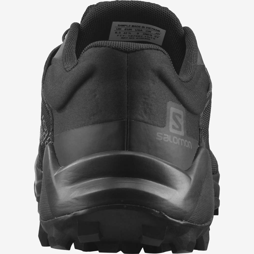 Black Salomon Wildcross Gtx Men's Trail Running Shoes | 486209XDE