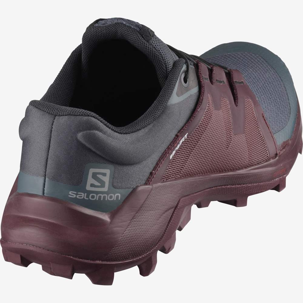 Black Salomon Wildcross W Women's Trail Running Shoes | 325801KXE