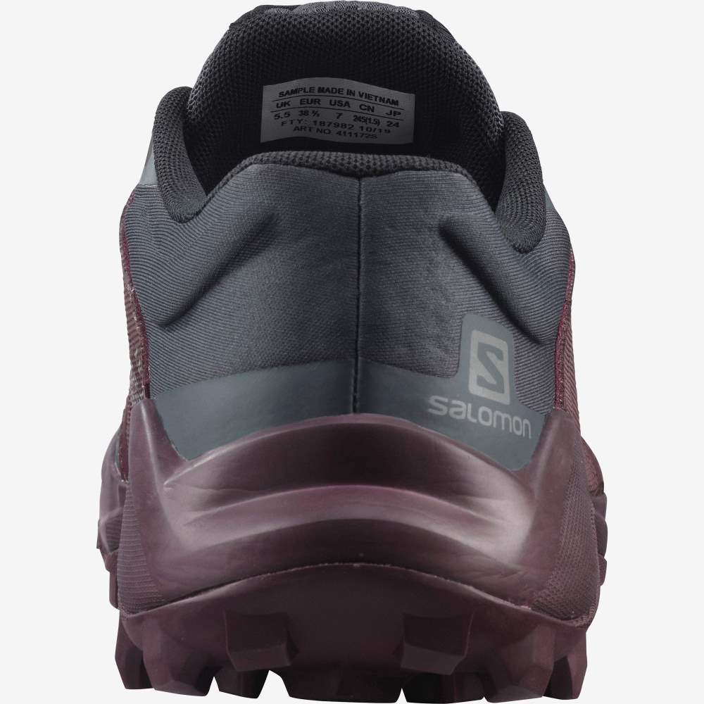 Black Salomon Wildcross W Women's Trail Running Shoes | 325801KXE