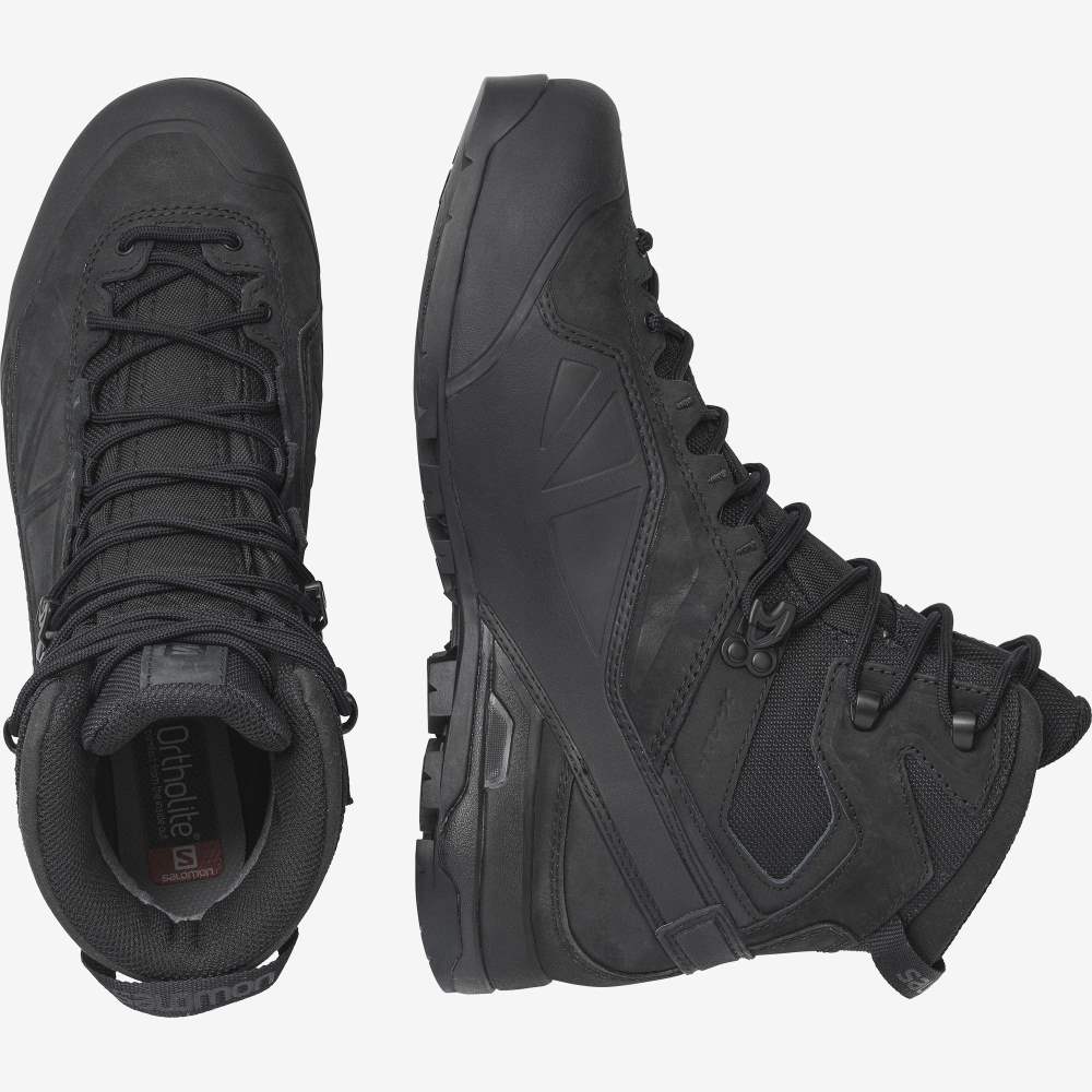 Black Salomon X Alp Gore-Tex Forces Men's Trail Running Shoes | 135049QHF