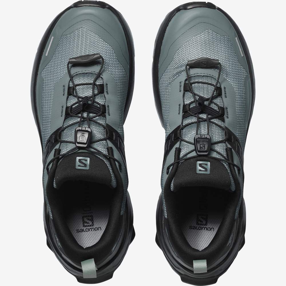 Black Salomon X Raise Women's Hiking Shoes | 562703AMZ