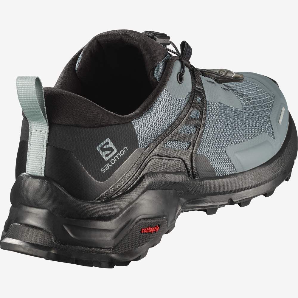 Black Salomon X Raise Women's Hiking Shoes | 562703AMZ