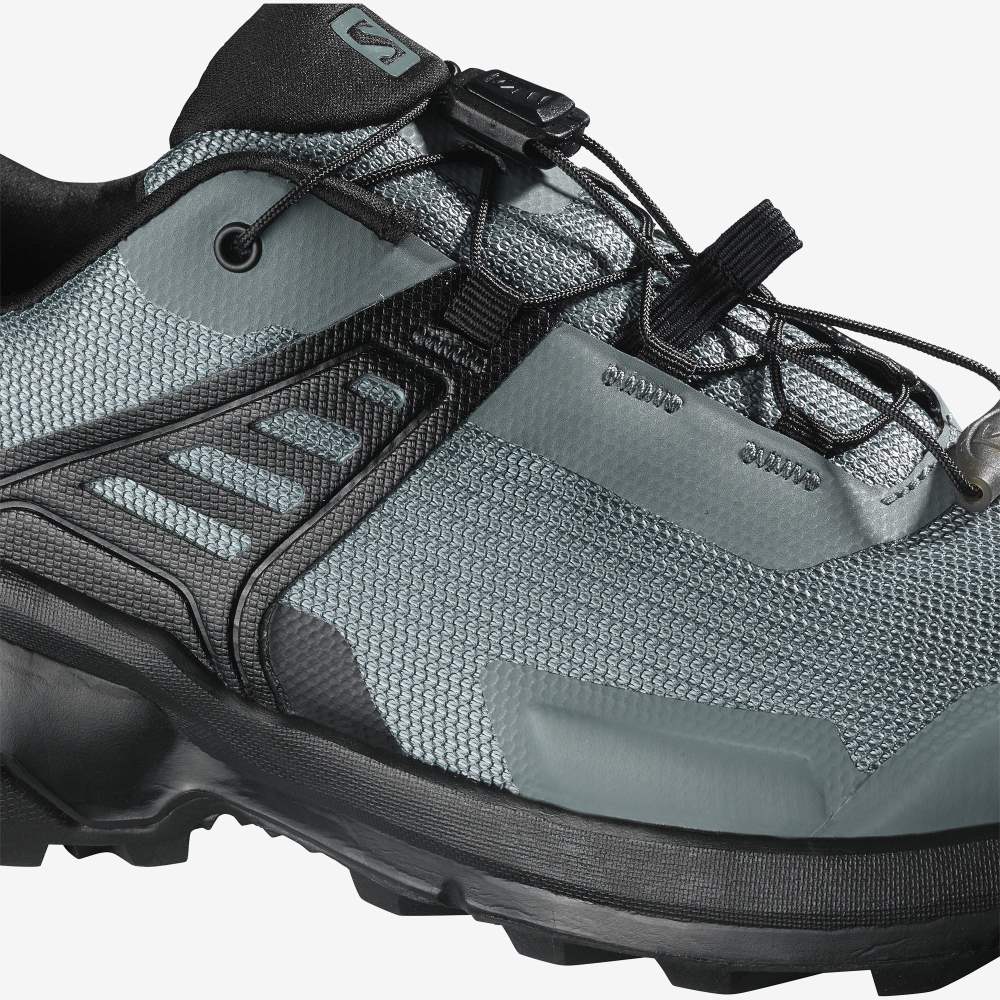 Black Salomon X Raise Women's Hiking Shoes | 562703AMZ