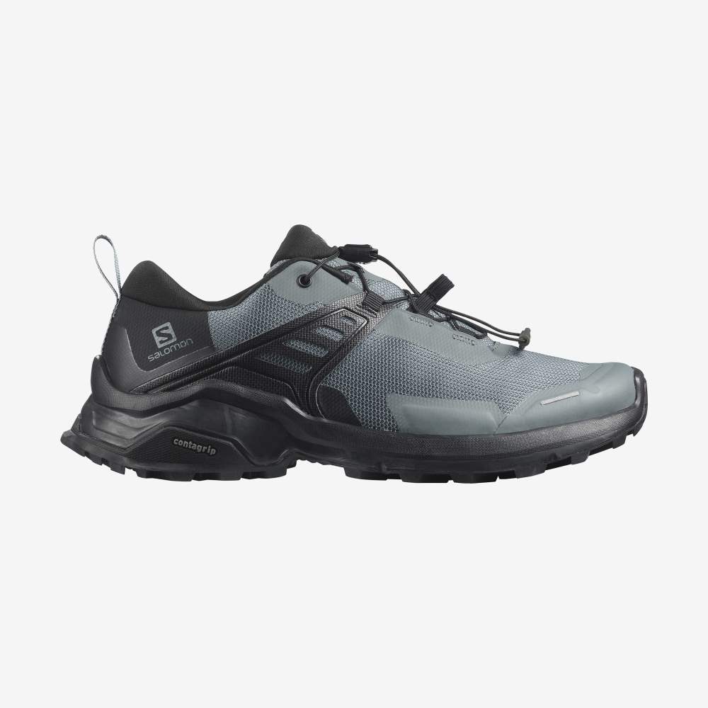 Black Salomon X Raise Women\'s Hiking Shoes | 562703AMZ