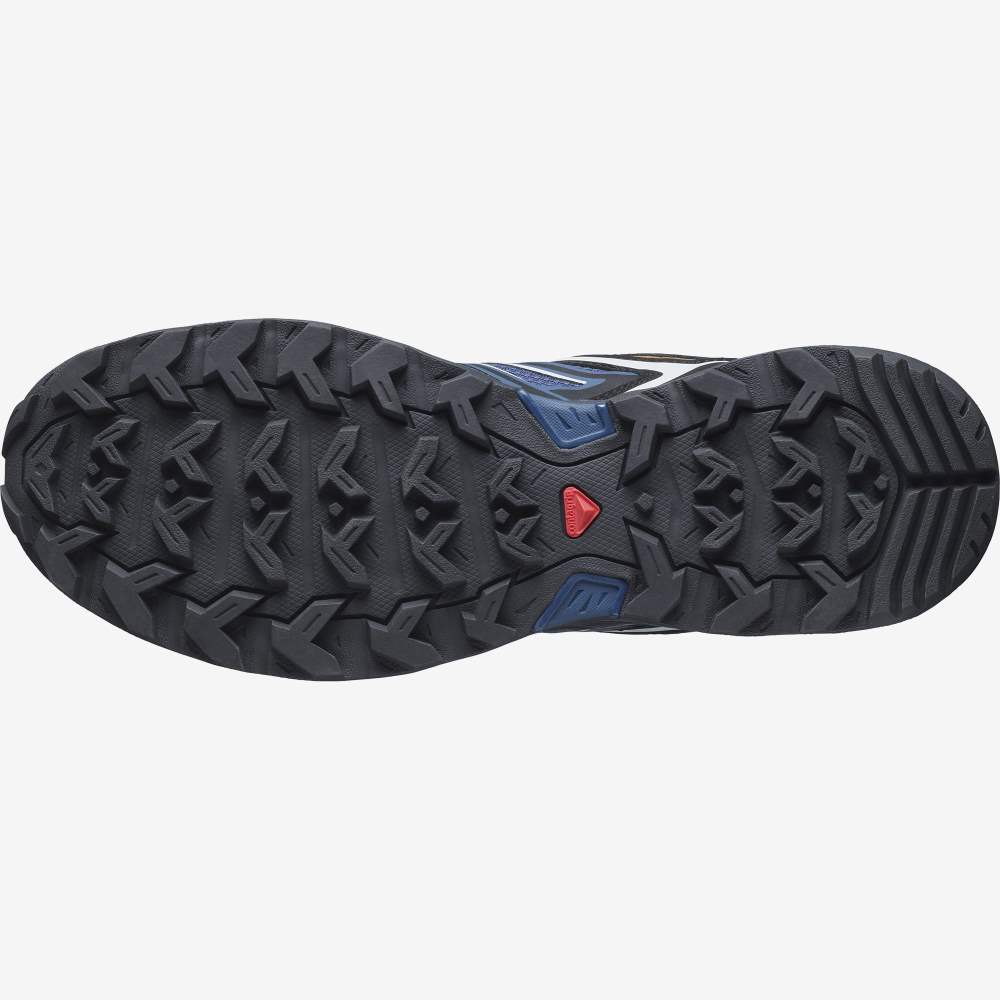 Black Salomon X Ultra 3 Men's Hiking Shoes | 625413FSH