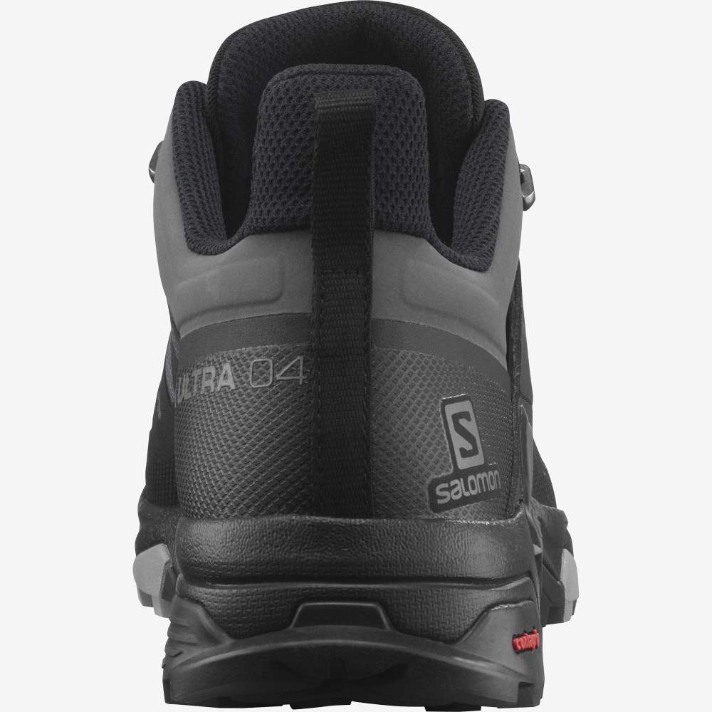 Black Salomon X Ultra 4 Gore-Tex Men's Hiking Shoes | 260153BSC
