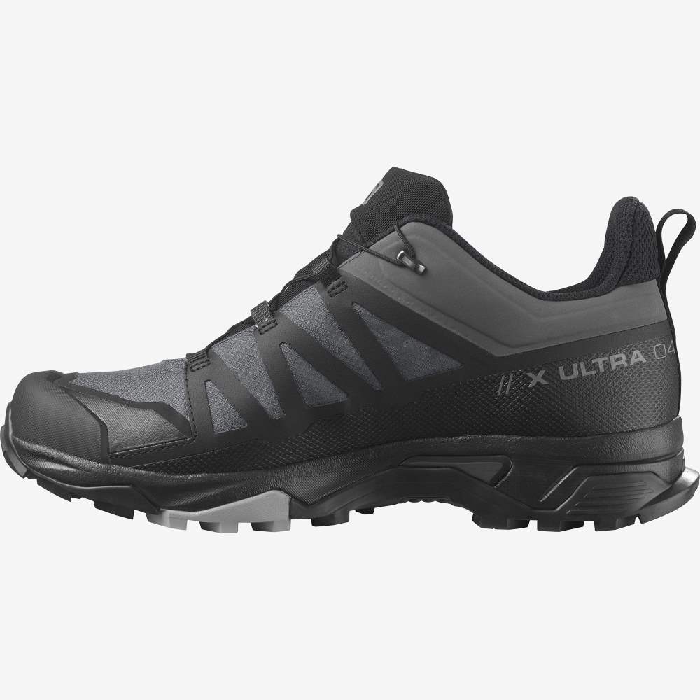 Black Salomon X Ultra 4 Gore-Tex Men's Hiking Shoes | 260153BSC
