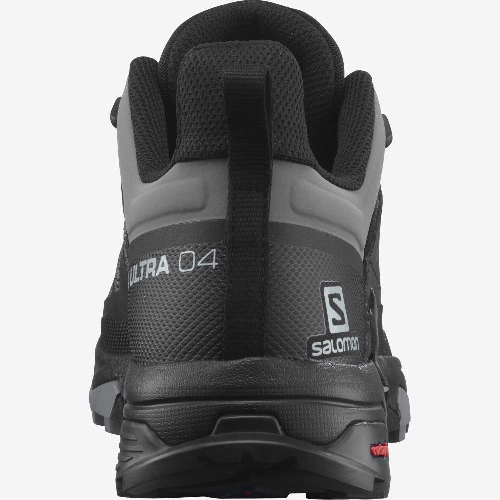 Black Salomon X Ultra 4 Men's Hiking Shoes | 819573JRI