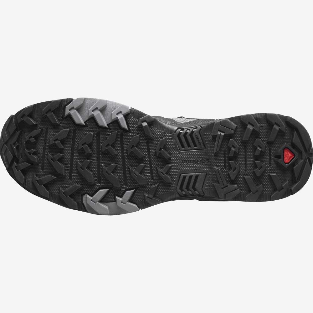 Black Salomon X Ultra 4 Men's Hiking Shoes | 819573JRI