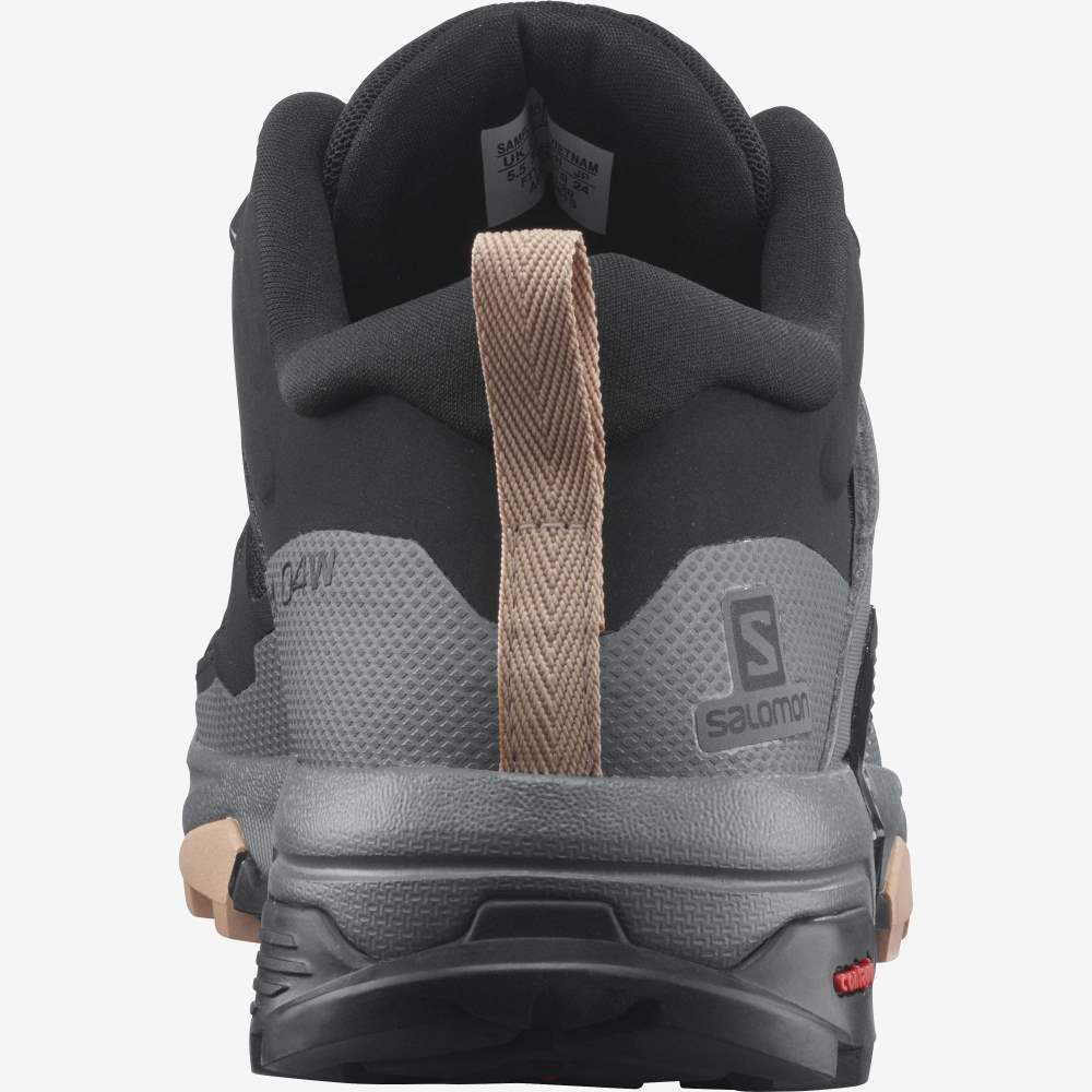 Black Salomon X Ultra 4 Women's Hiking Shoes | 106527PAY