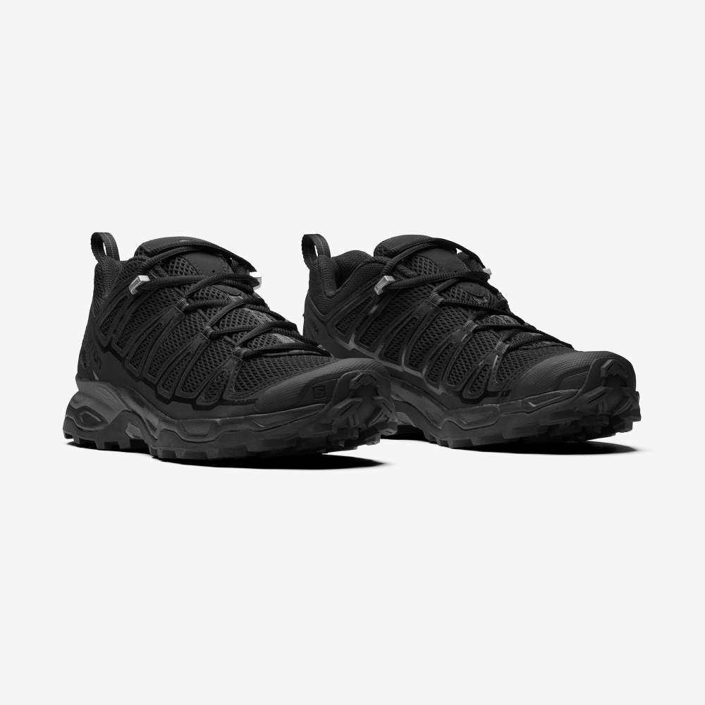 Black Salomon X-Ultra Women's Sneakers | 891256DJN