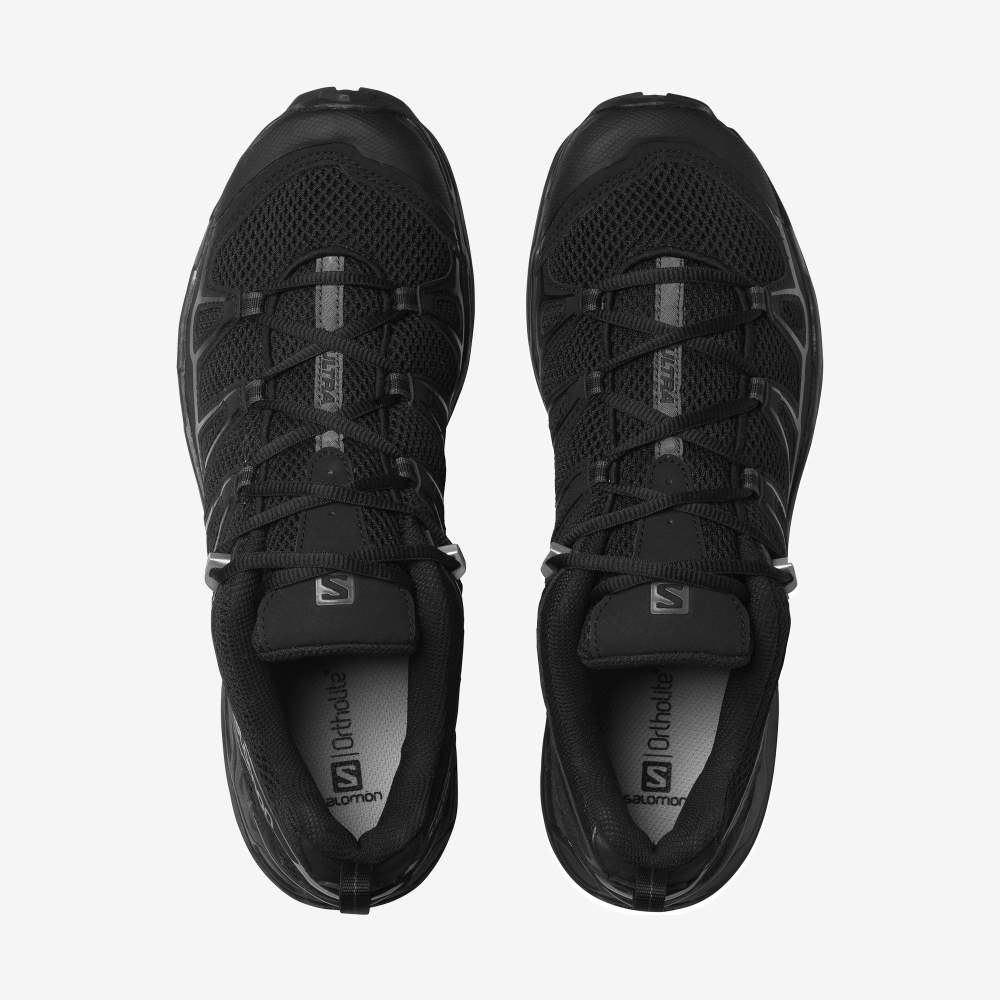 Black Salomon X-Ultra Women's Sneakers | 891256DJN