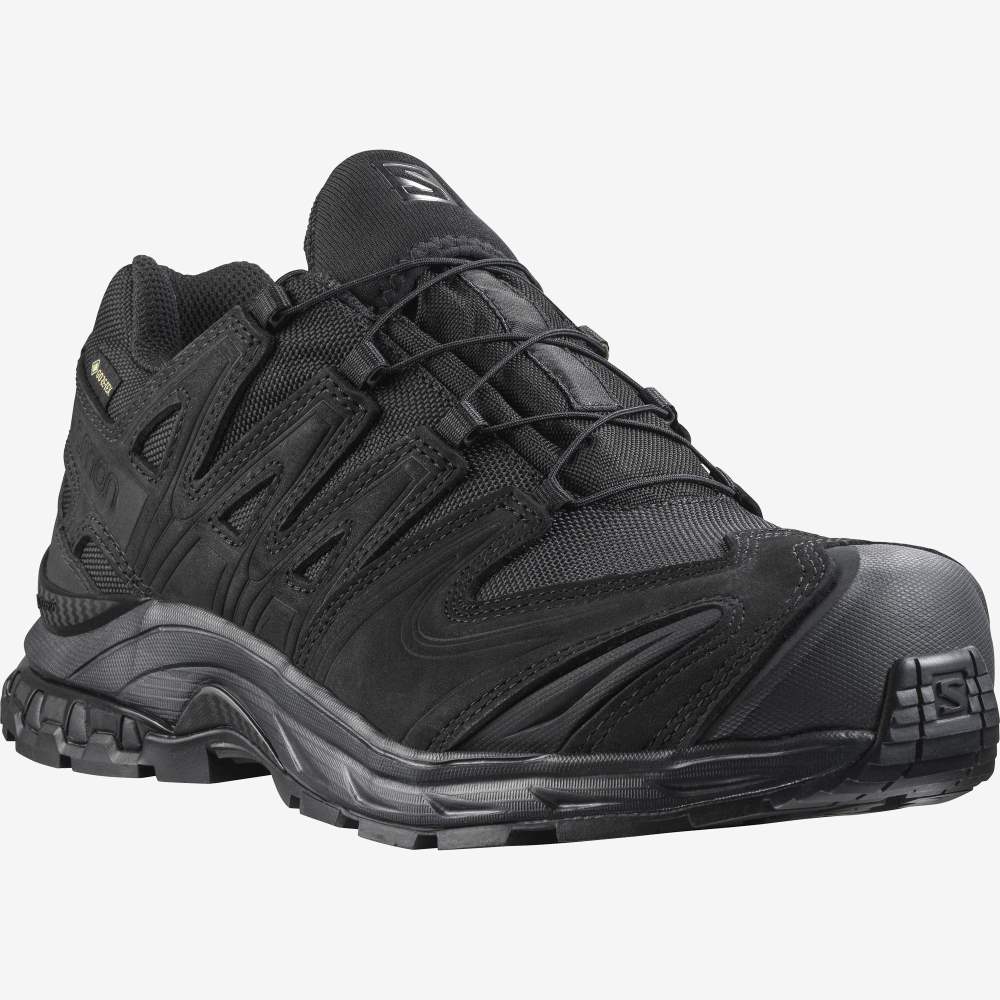 Black Salomon Xa Forces Gore-Tex Women's Trail Running Shoes | 906321PKD