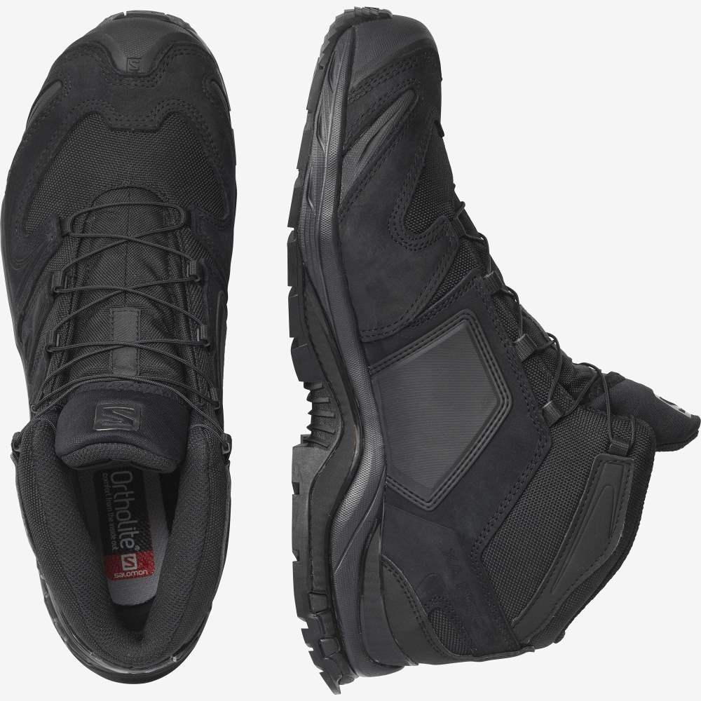 Black Salomon Xa Forces Mid Women's Trail Running Shoes | 754869CMZ