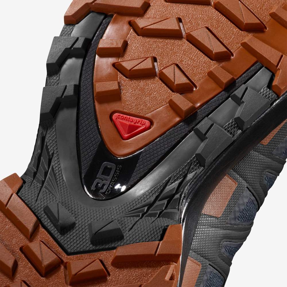 Black Salomon Xa Pro 3d V8 Gore-Tex Men's Hiking Shoes | 874395AZY