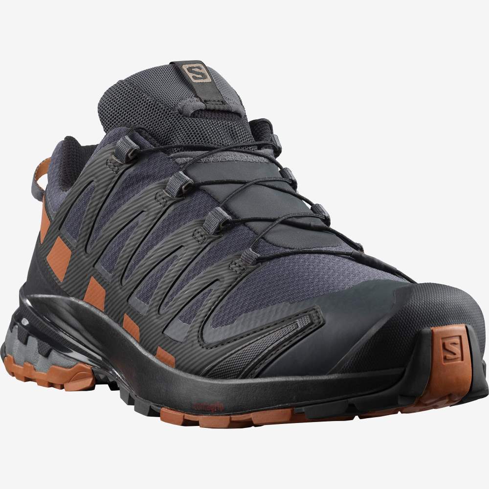 Black Salomon Xa Pro 3d V8 Gore-Tex Men's Hiking Shoes | 874395AZY