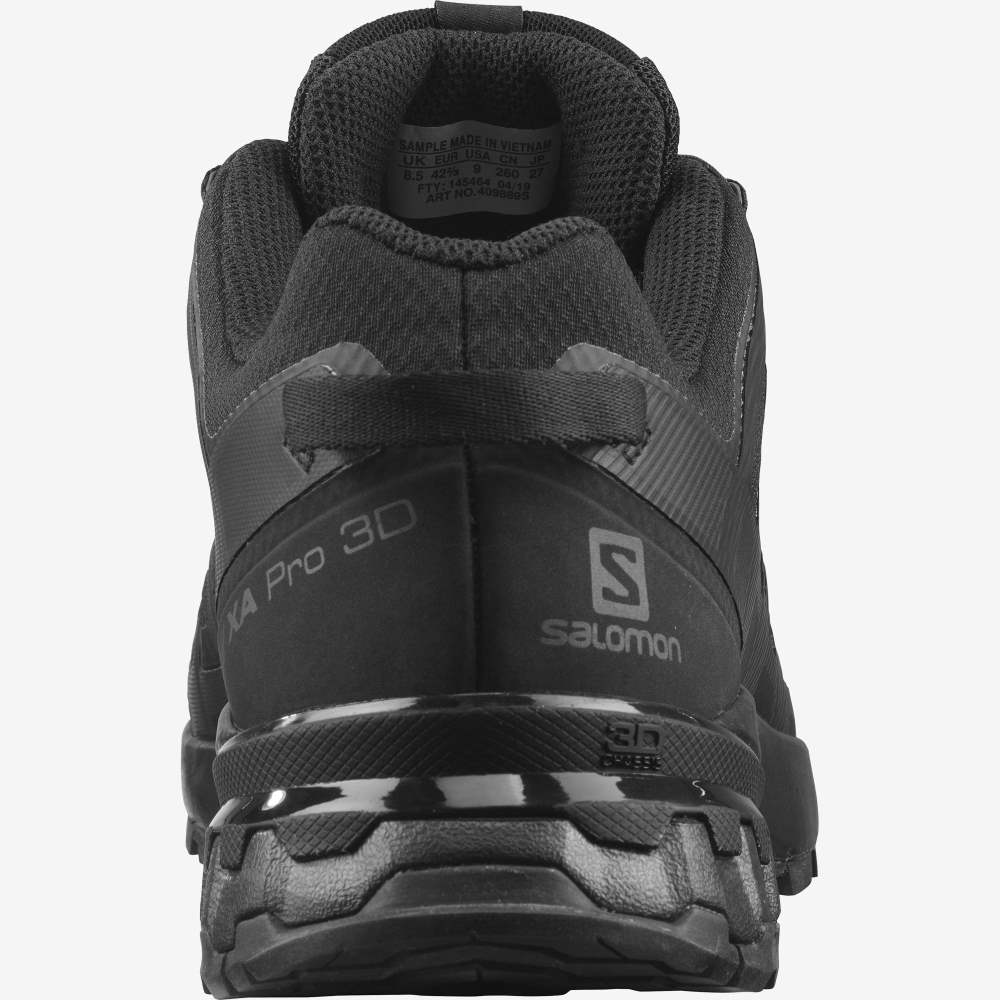 Black Salomon Xa Pro 3d V8 Gore-Tex Men's Hiking Shoes | 968043BZO