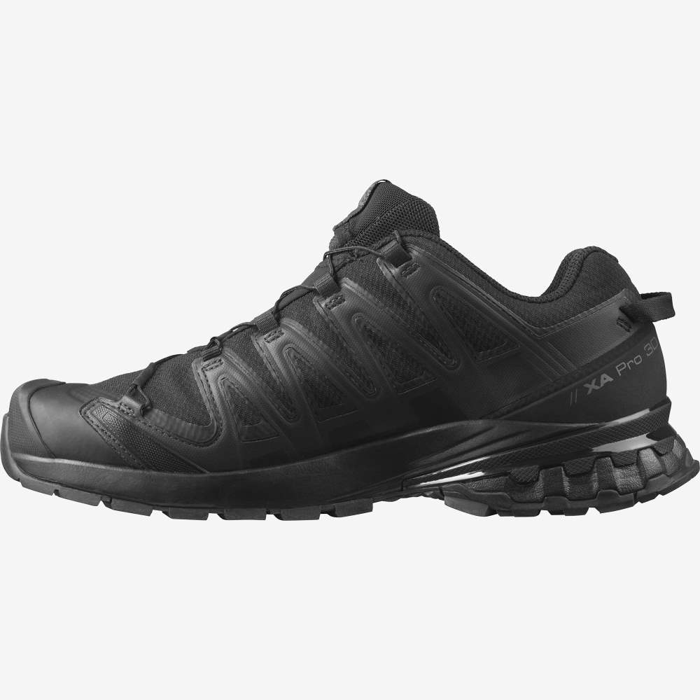 Black Salomon Xa Pro 3d V8 Gore-Tex Men's Hiking Shoes | 968043BZO