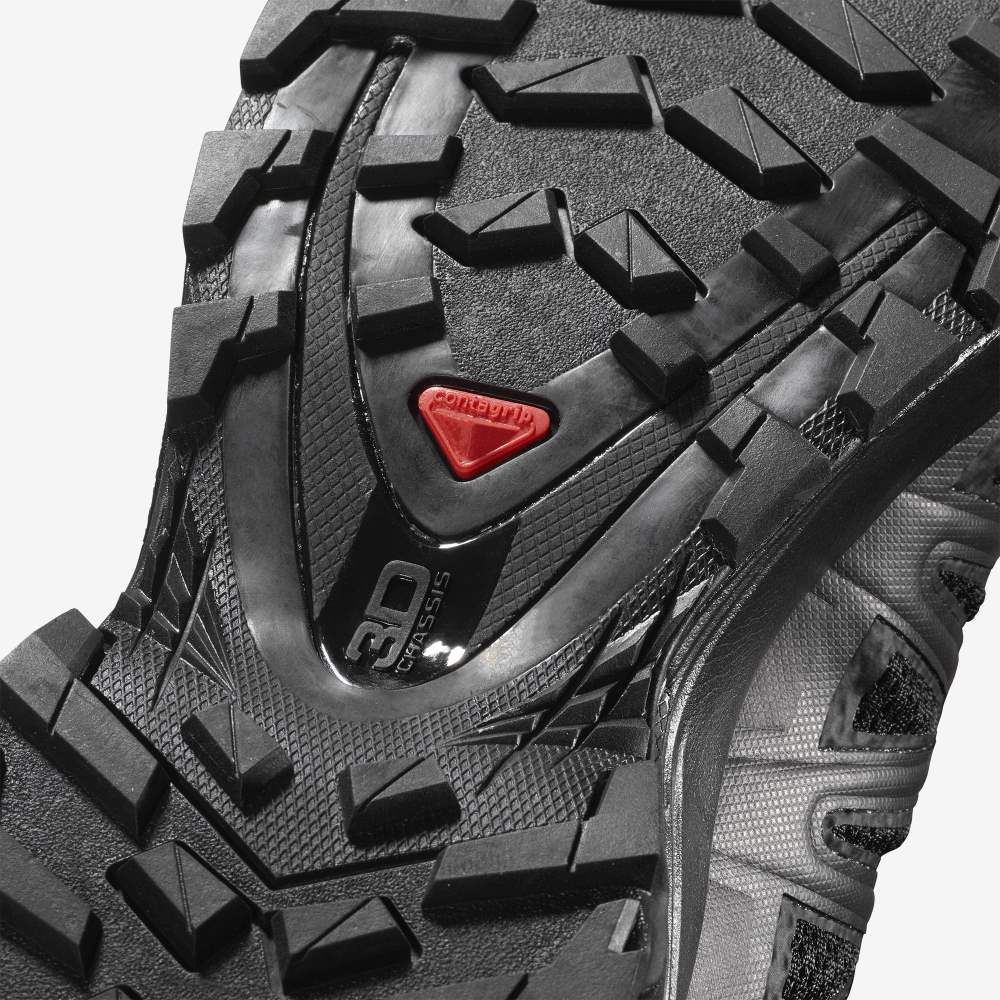 Black Salomon Xa Pro 3d V8 Men's Hiking Shoes | 508613LHP