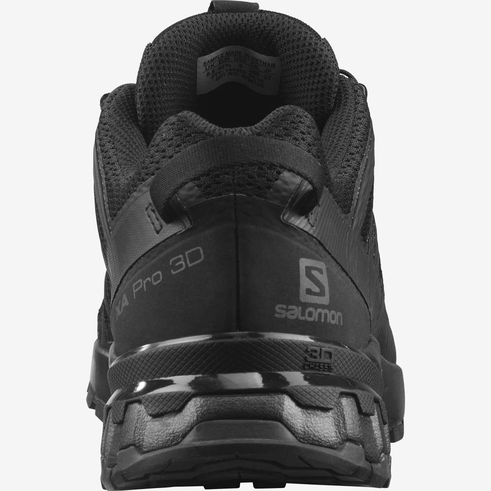 Black Salomon Xa Pro 3d V8 Men's Hiking Shoes | 508613LHP