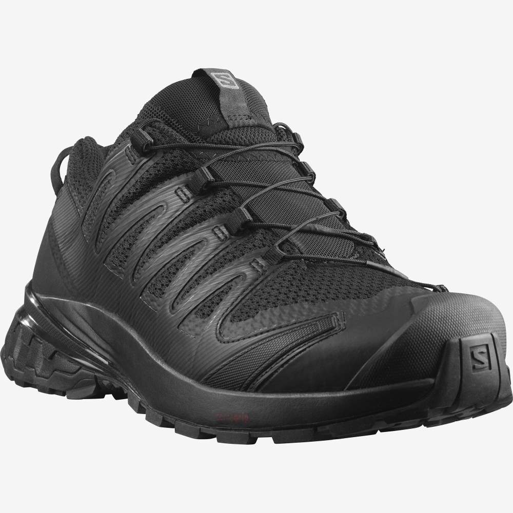 Black Salomon Xa Pro 3d V8 Wide Men's Hiking Shoes | 258097QPK