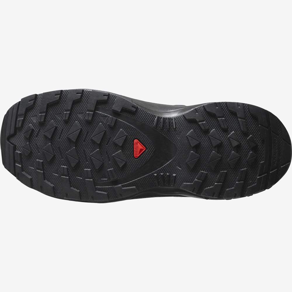 Black Salomon Xa Pro V8 Climasalomon Waterproof Kids' Hiking Shoes | 073941DTN