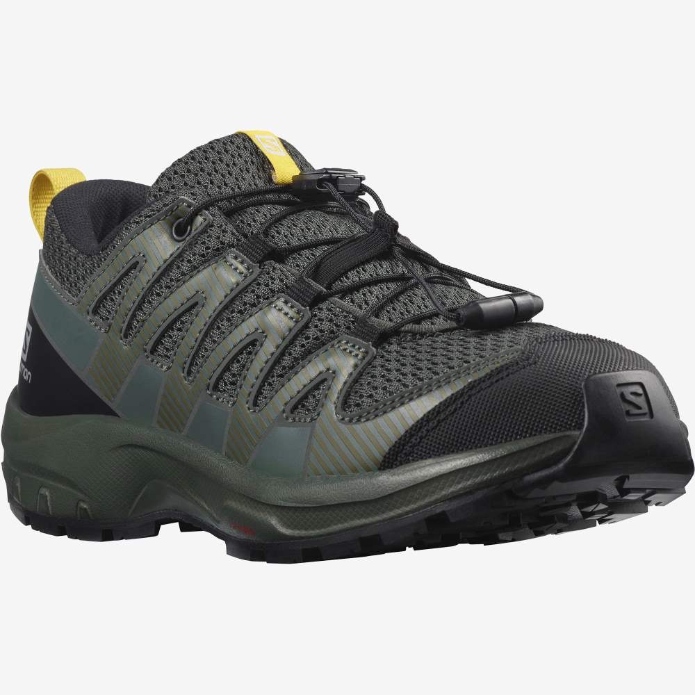 Black Salomon Xa Pro V8 Kids' Hiking Shoes | 790543JHV