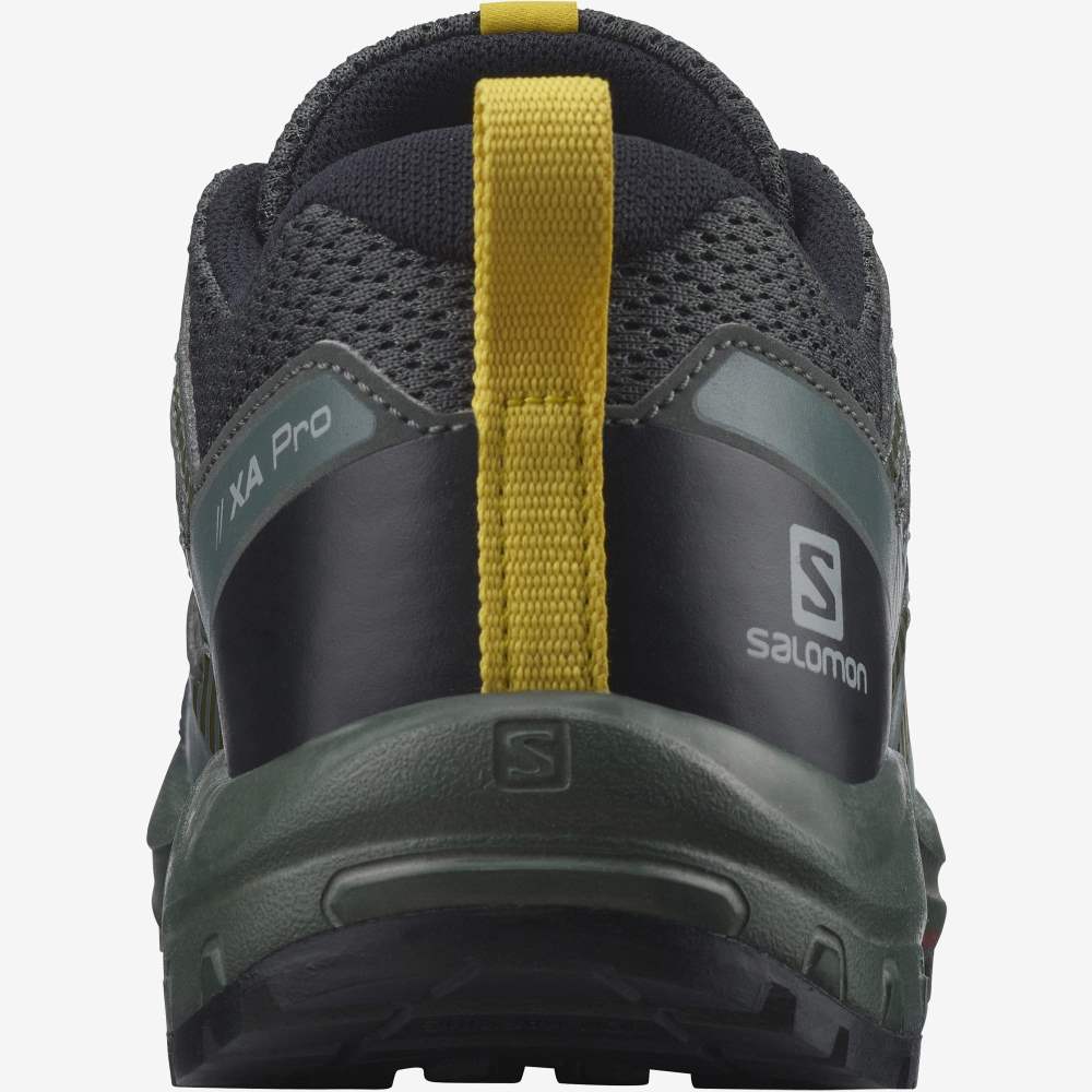Black Salomon Xa Pro V8 Kids' Hiking Shoes | 790543JHV