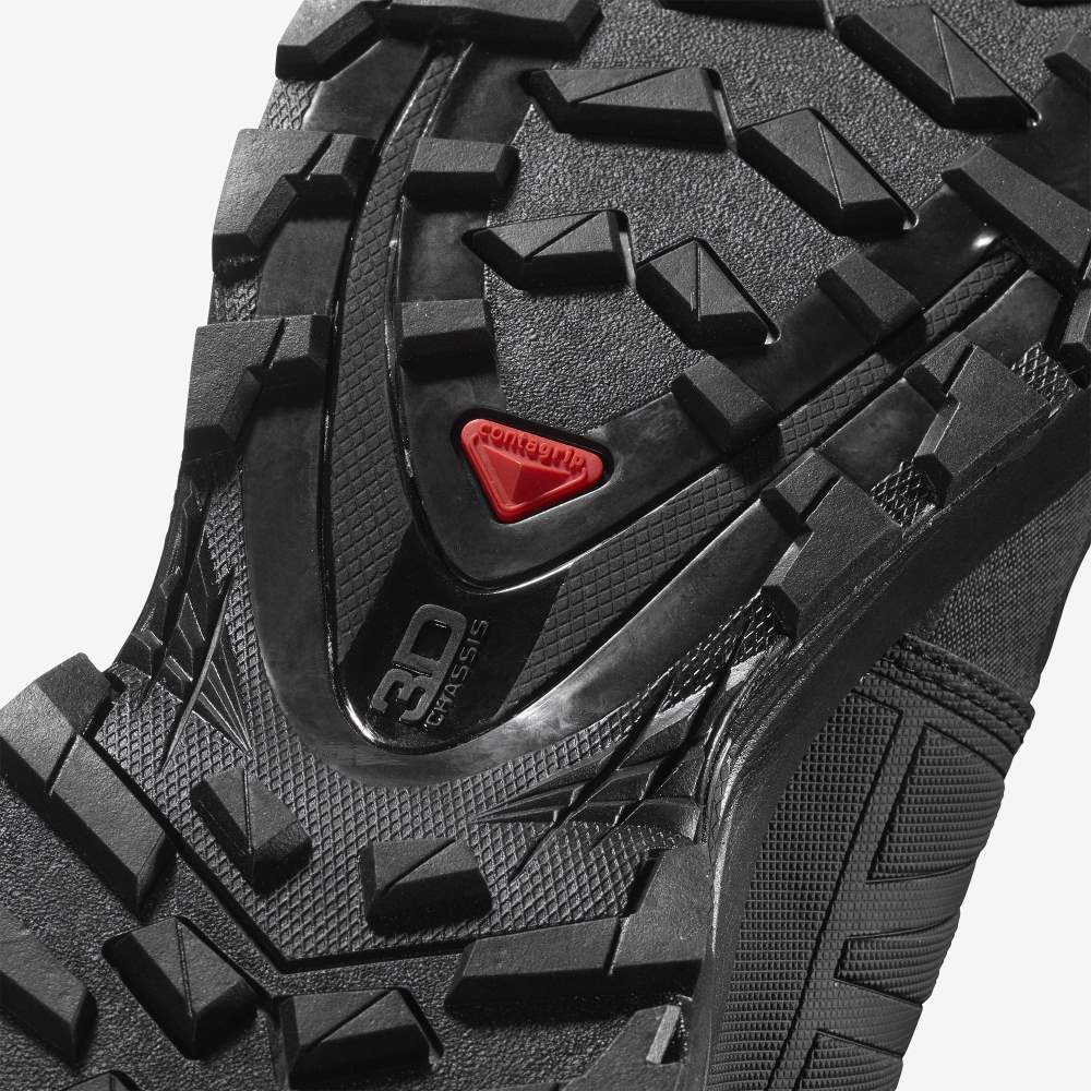 Black Salomon Xa Wild Men's Hiking Shoes | 431086WNU