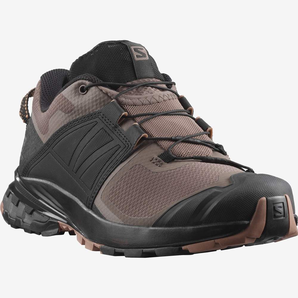 Black Salomon Xa Wild Women's Hiking Shoes | 058174FXL