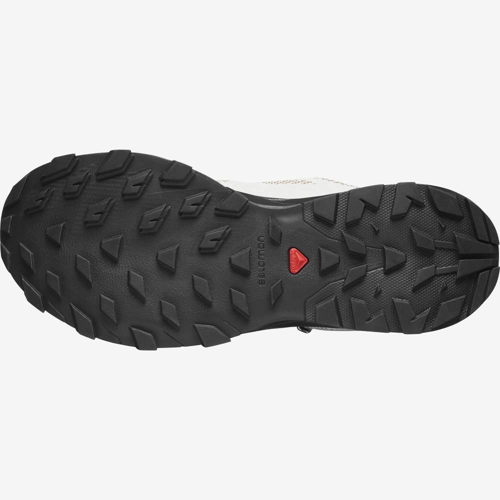 Black Turquoise Salomon Outline Mid Gore-Tex Women's Hiking Shoes | 481675JYN