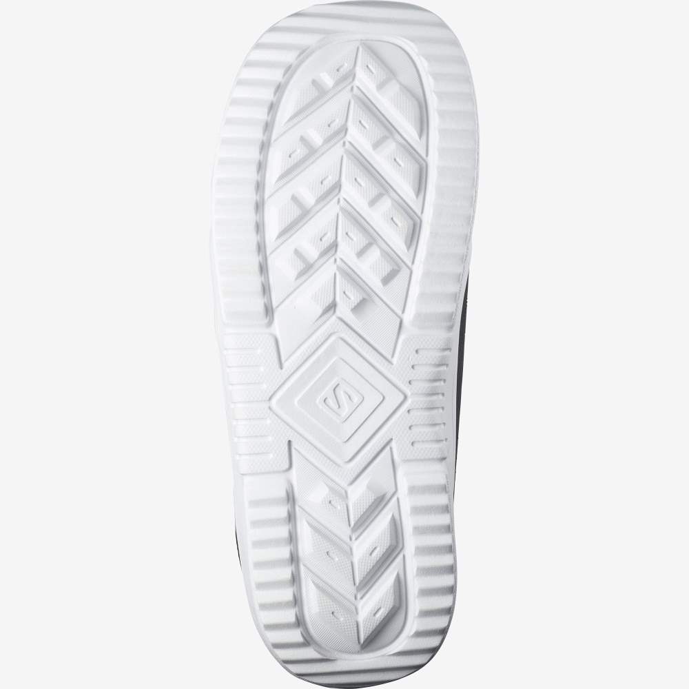 Black White Salomon Faction Boa Men's Snow Boots | 531720FNL