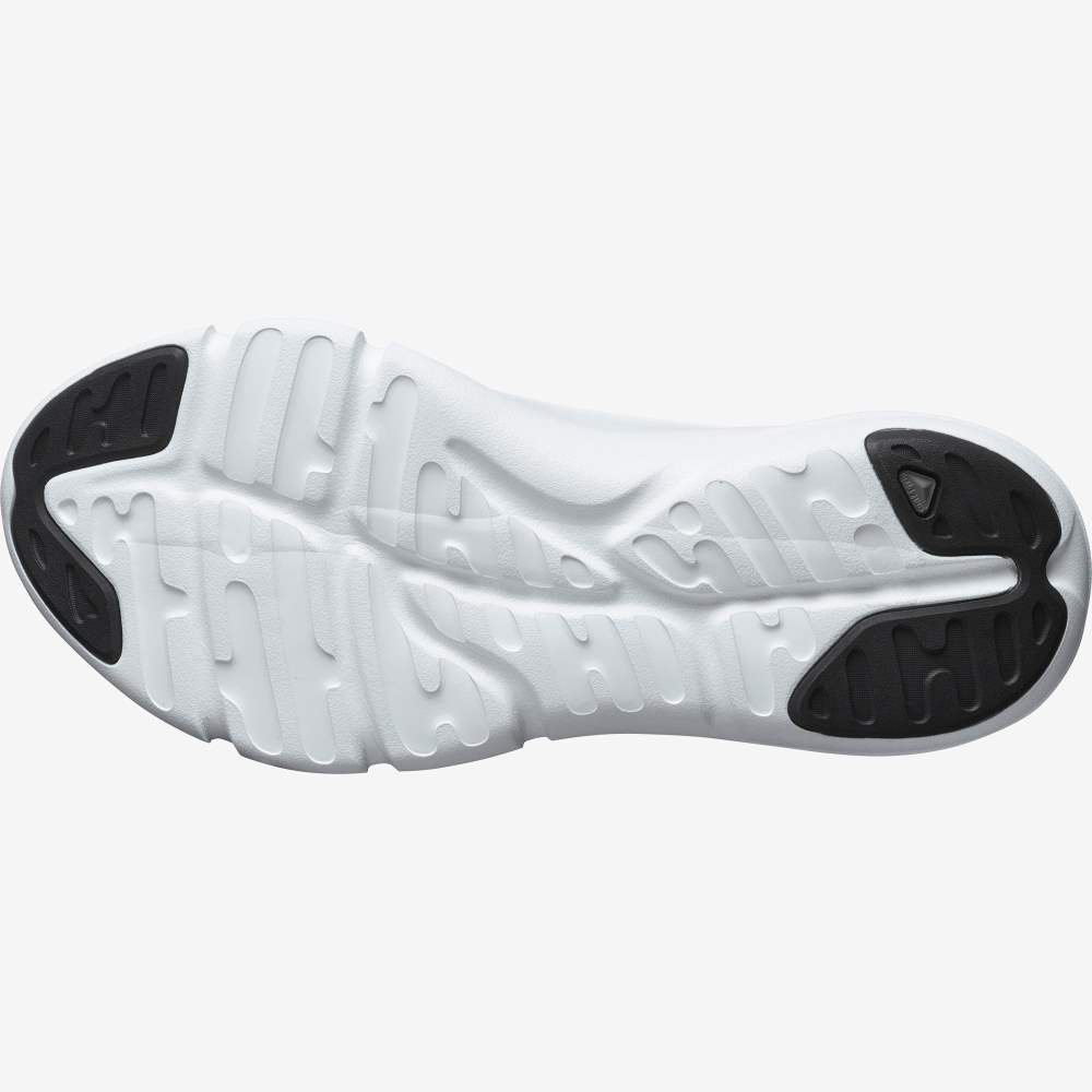 Black White Salomon Predict Mod Men's Running Shoes | 129846MSF