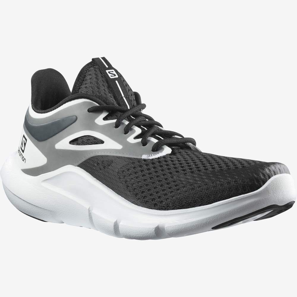Black White Salomon Predict Mod Women's Running Shoes | 219087DZN